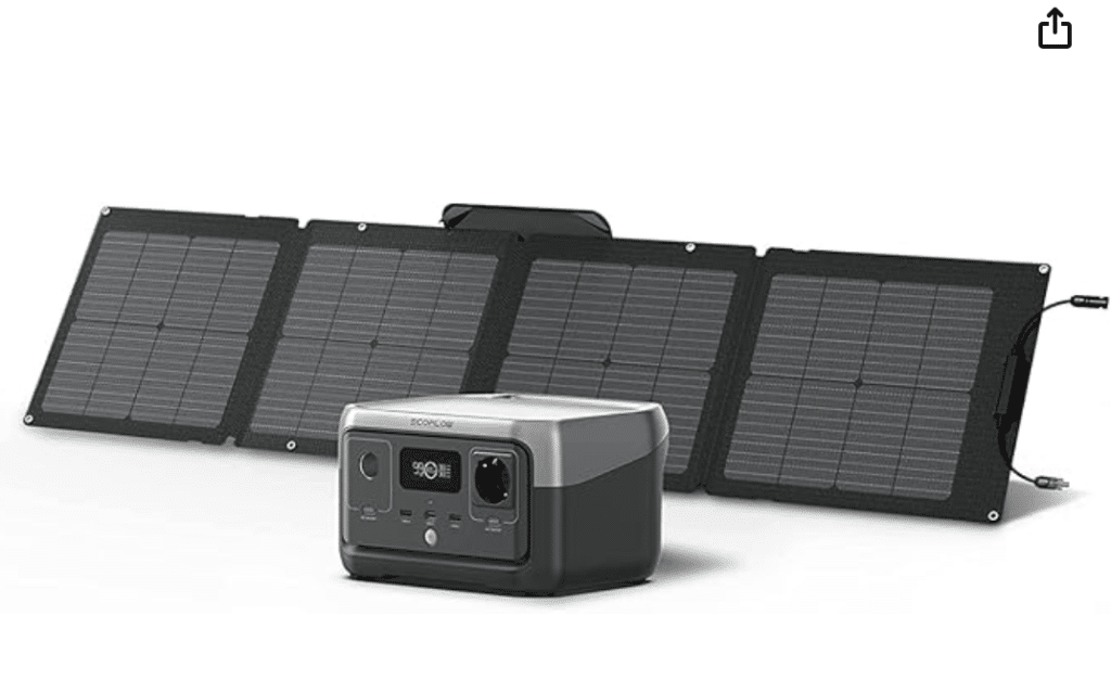 générateur solaire de la marque ECOFLOW