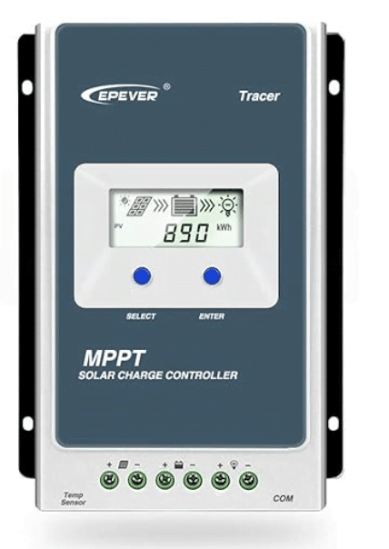 Régulateur solaire MPPT de la marque EPEver.