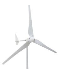 éolienne verticale blanche