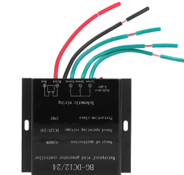  Contrôleur de Générateur D'éolienne FO8-12/24V 800W