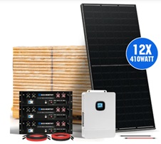 image kit système complet de panneau solaires pour l'autoconsommation de ECO-WORPHY