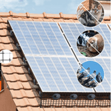 Grillage pour protéger les panneaux solaire contre des nuisibles dans la page kit